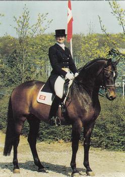 1995 Collect-A-Card Equestrian #176 Anne-Grethe Tornblad-Jensen / Supermax Schwadroner Front